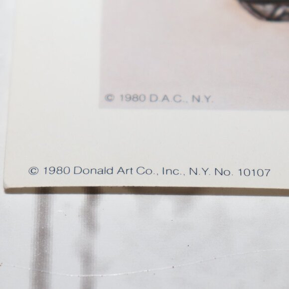 🖼️ Vintage Lew Stamm Art Print · “Mother’s Victory” · 1980 · 5x7" - Picture 3 of 5